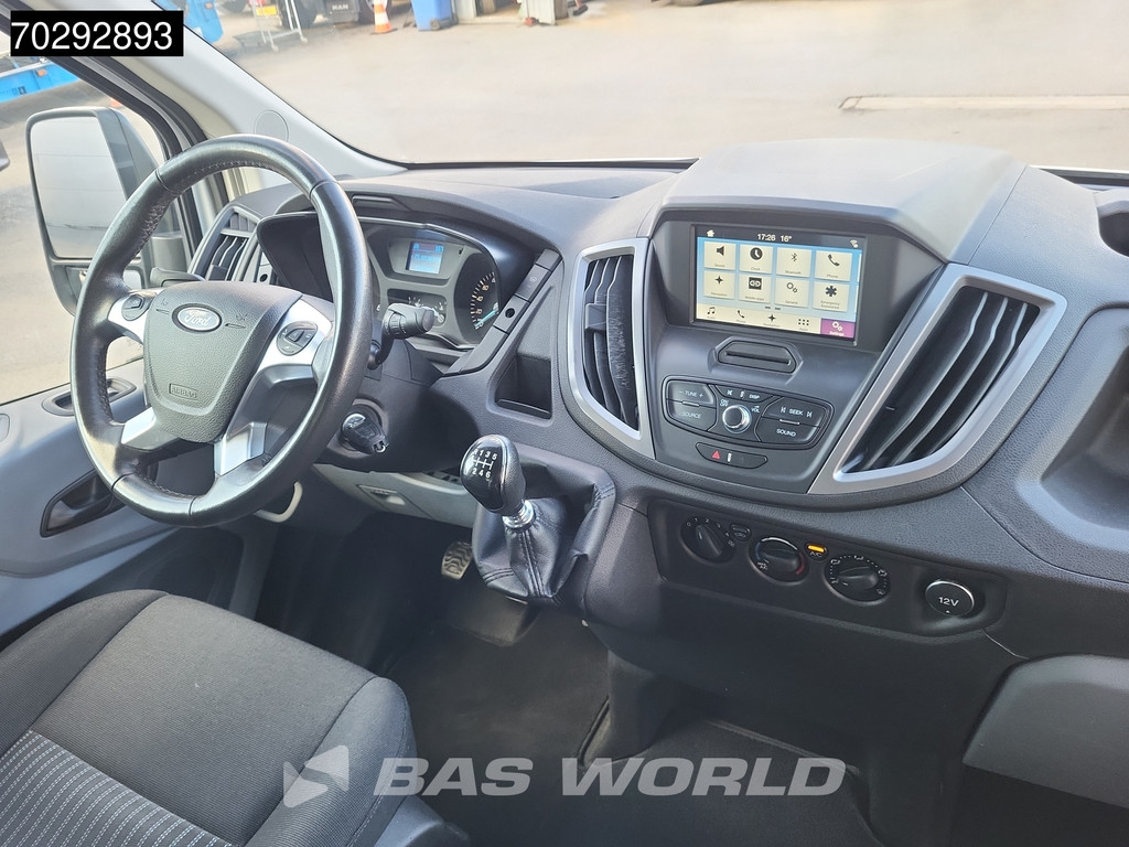 Ford Transit 130pk Dubbellucht Schuifzeilen Navi Airco Cruise Euro6 APK 02-2026 Zeilen Zeilenwagen Plane Bakwagen Meubelbak Koffer 17m3 Airco Cruise control 8