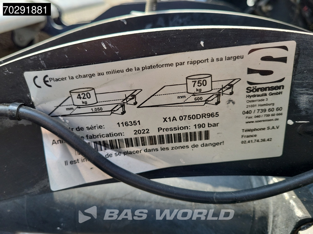 Ford Transit 130pk Laadklep Bakwagen Airco Cruise Euro6 Meubelbak Koffer 19m3 Airco Cruise control 21