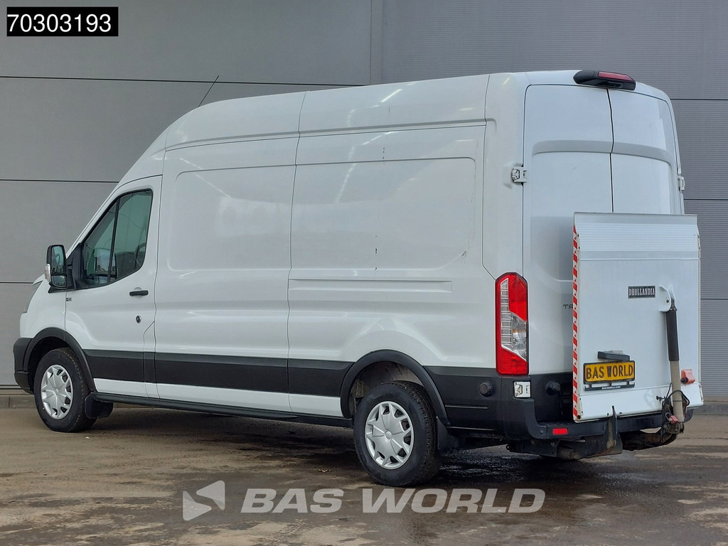 Ford Transit 130pk Laadklep Ramp L3H3 Navi Airco Cruise Parkeersensoren DHollandia Euro6 L3 Hoog Dak Airco Cruise control 2