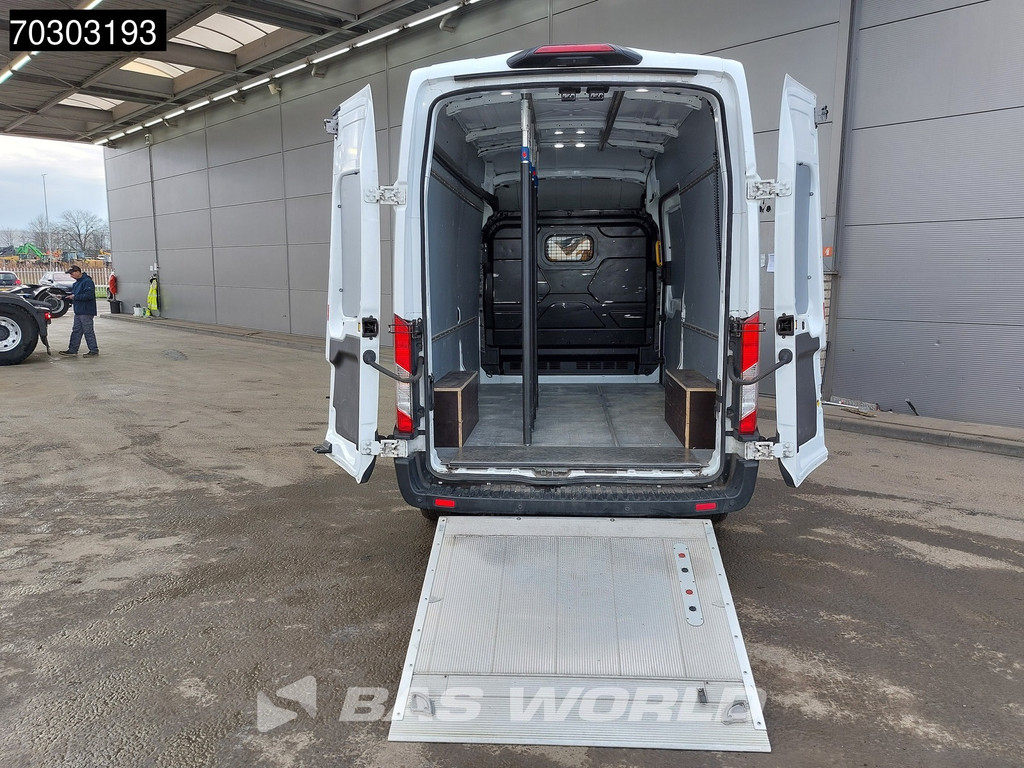 Ford Transit 130pk Laadklep Ramp L3H3 Navi Airco Cruise Parkeersensoren DHollandia Euro6 L3 Hoog Dak Airco Cruise control 7