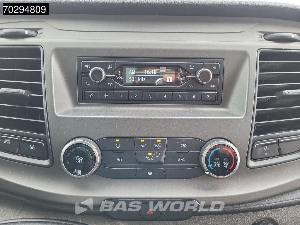 Ford Transit 130pk Laadklep Zijdeur Bakwagen Airco Cruise Camera Euro6 Koffer Meubelbak 21m3 Airco Cruise control 15
