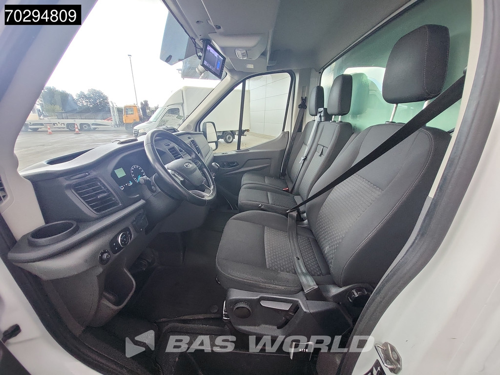 Ford Transit 130pk Laadklep Zijdeur Bakwagen Airco Cruise Camera Euro6 Koffer Meubelbak 21m3 Airco Cruise control 21