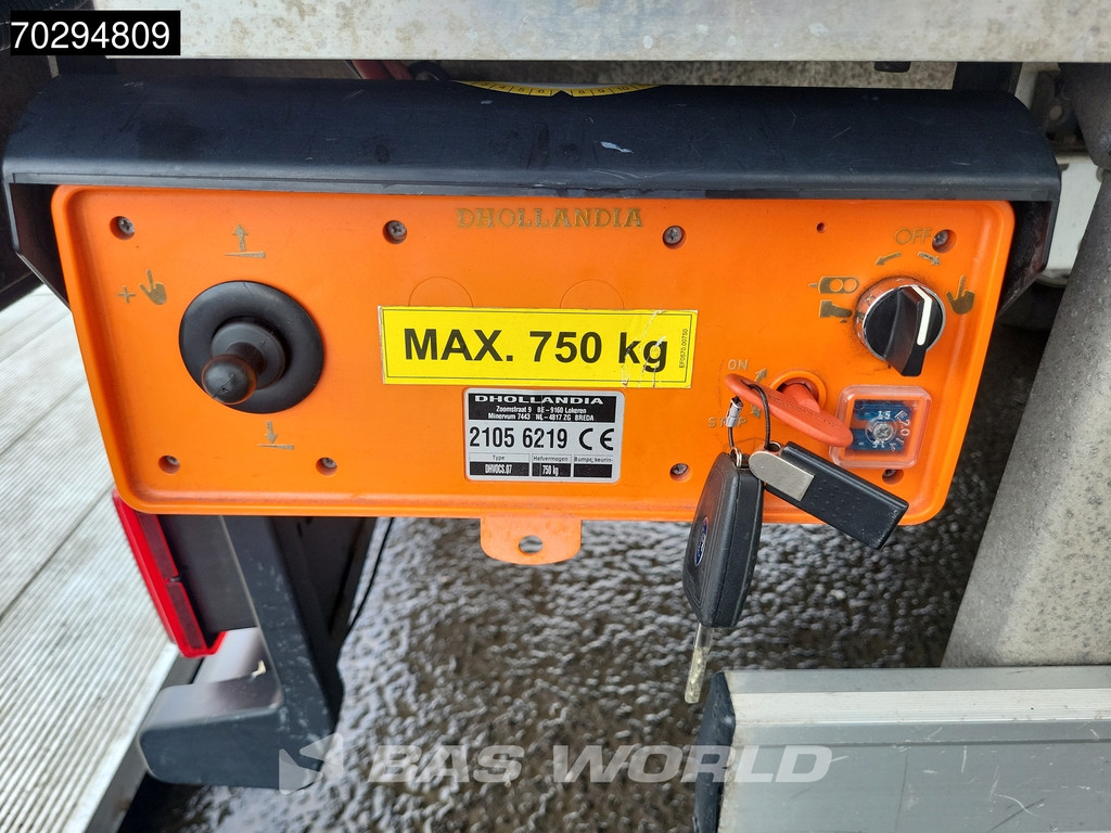 Ford Transit 130pk Laadklep Zijdeur Bakwagen Airco Cruise Camera Euro6 Koffer Meubelbak 21m3 Airco Cruise control 9