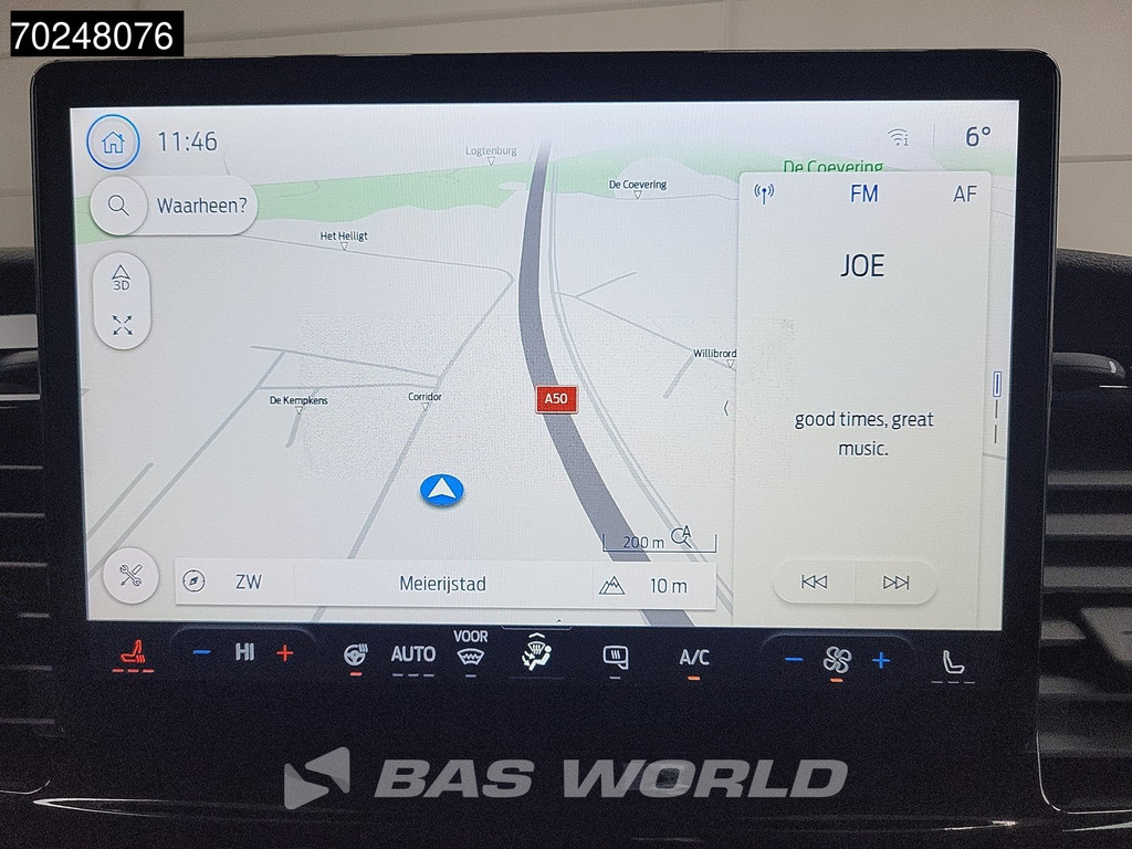 Ford Transit 165pk Automaat 2025 model Dubbele schuifdeur L3H2 ACC 360camera Navi CarPlay Xenon Camera 11m3 Airco 13