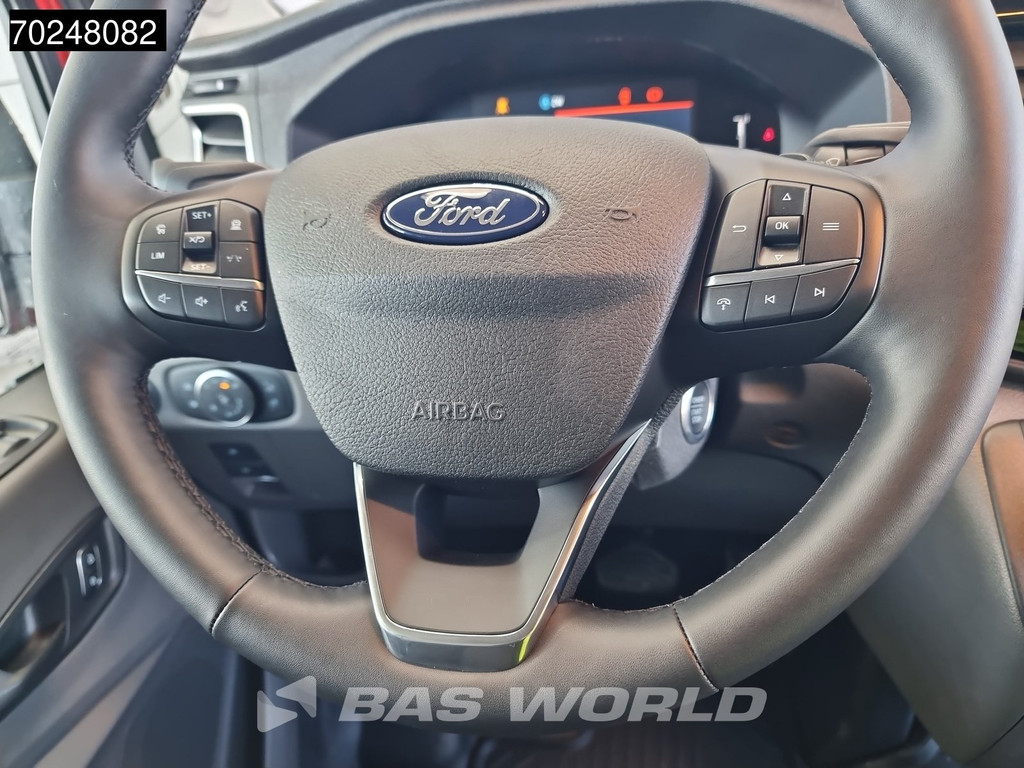 Ford Transit 165pk Automaat Limited Dubbele schuifdeur L3H2 ACC 360camera Navi CarPlay Xenon Camera 11m3 Airco 18