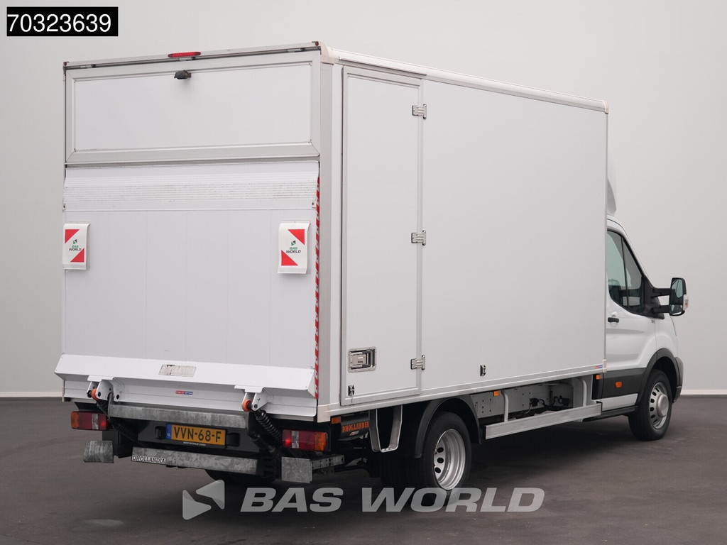 Ford Transit 165pk Laadklep Zijdeur Dubbellucht Bakwagen Airco Cruise Camera Lat om Lat DHollandia Euro6 Meubelbak Koffer Airco Cruise control 2