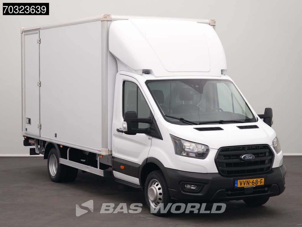 Ford Transit 165pk Laadklep Zijdeur Dubbellucht Bakwagen Airco Cruise Camera Lat om Lat DHollandia Euro6 Meubelbak Koffer Airco Cruise control 5