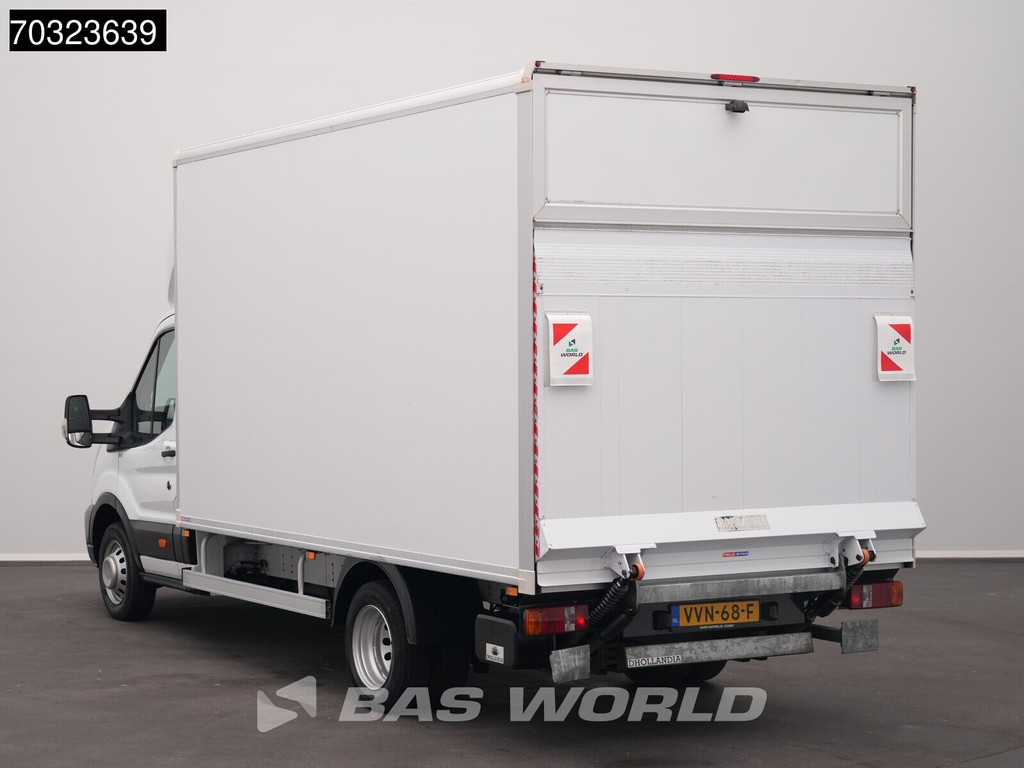 Ford Transit 165pk Laadklep Zijdeur Dubbellucht Bakwagen Airco Cruise Camera Lat om Lat DHollandia Euro6 Meubelbak Koffer Airco Cruise control 6