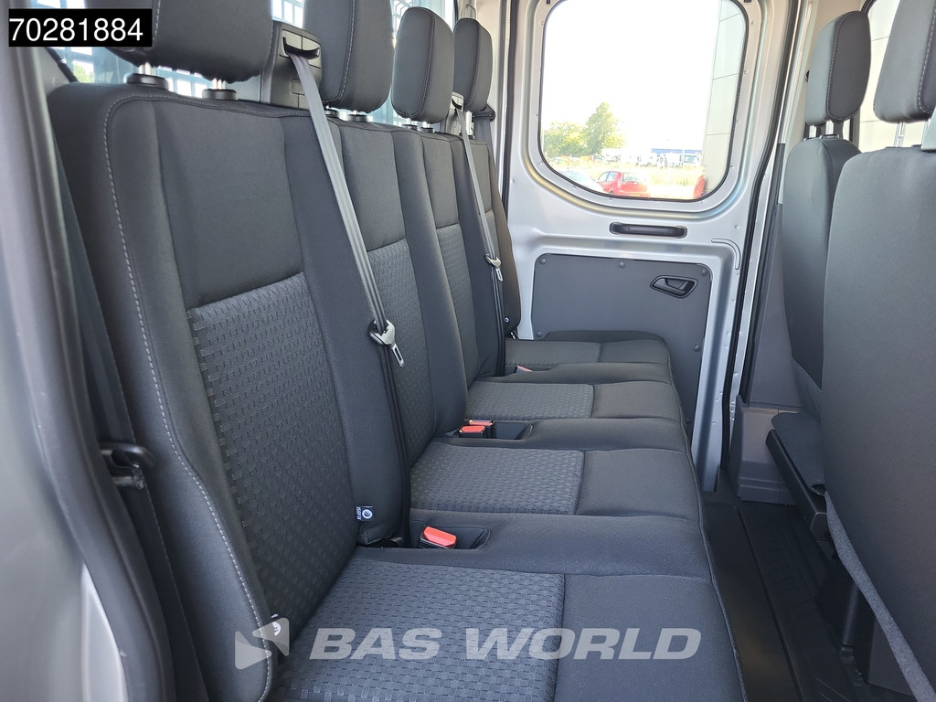 Ford Transit 170pk Automaat Dubbel Cabine 3500kg Trekhaak Open Laadbak Pritsche SYNC4 scherm CarPlay Camera Airco Trekhaak Cruise control 10