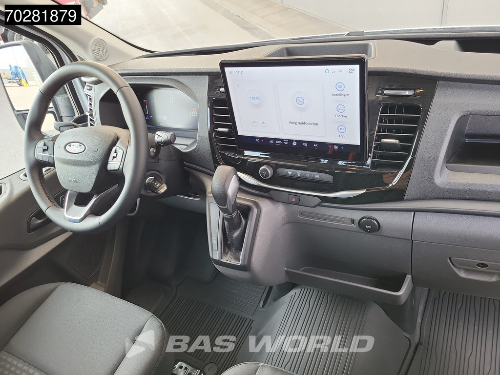 Ford Transit 170pk Automaat Dubbel Cabine 3500kg Trekhaak Open Laadbak Pritsche SYNC4 scherm CarPlay Camera Airco Trekhaak Cruise control 10