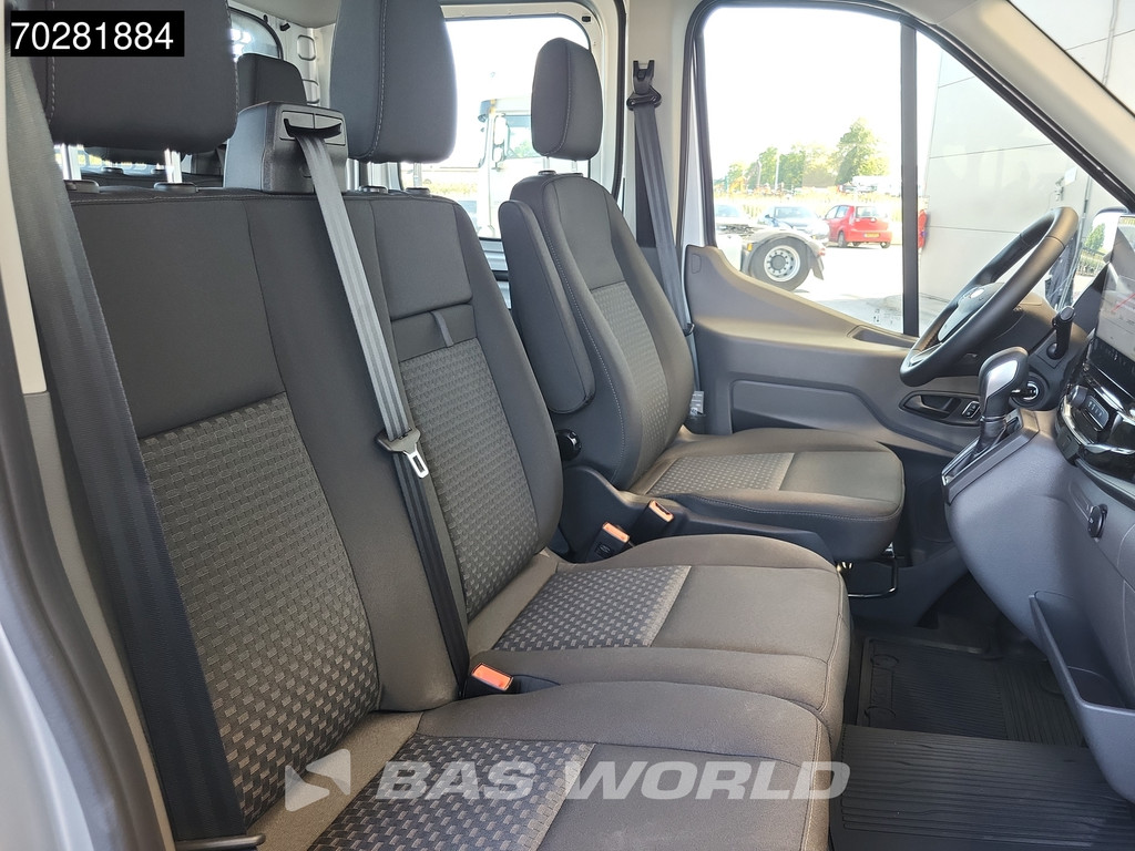 Ford Transit 170pk Automaat Dubbel Cabine 3500kg Trekhaak Open Laadbak Pritsche SYNC4 scherm CarPlay Camera Airco Trekhaak Cruise control 11