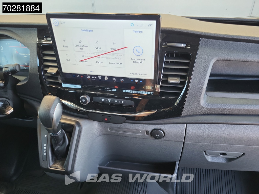 Ford Transit 170pk Automaat Dubbel Cabine 3500kg Trekhaak Open Laadbak Pritsche SYNC4 scherm CarPlay Camera Airco Trekhaak Cruise control 13