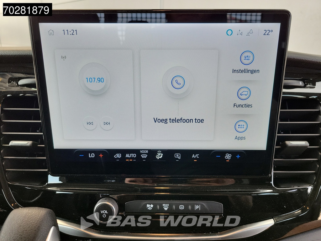 Ford Transit 170pk Automaat Dubbel Cabine 3500kg Trekhaak Open Laadbak Pritsche SYNC4 scherm CarPlay Camera Airco Trekhaak Cruise control 13