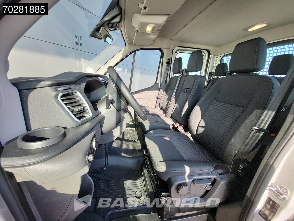 Ford Transit 170pk Automaat Dubbel Cabine 3500kg Trekhaak Open Laadbak Pritsche SYNC4 scherm CarPlay Camera Pickup Airco Trekhaak Cruise control 10