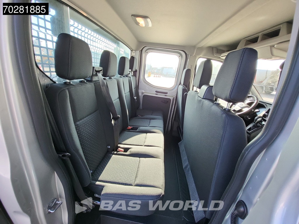 Ford Transit 170pk Automaat Dubbel Cabine 3500kg Trekhaak Open Laadbak Pritsche SYNC4 scherm CarPlay Camera Pickup Airco Trekhaak Cruise control 11