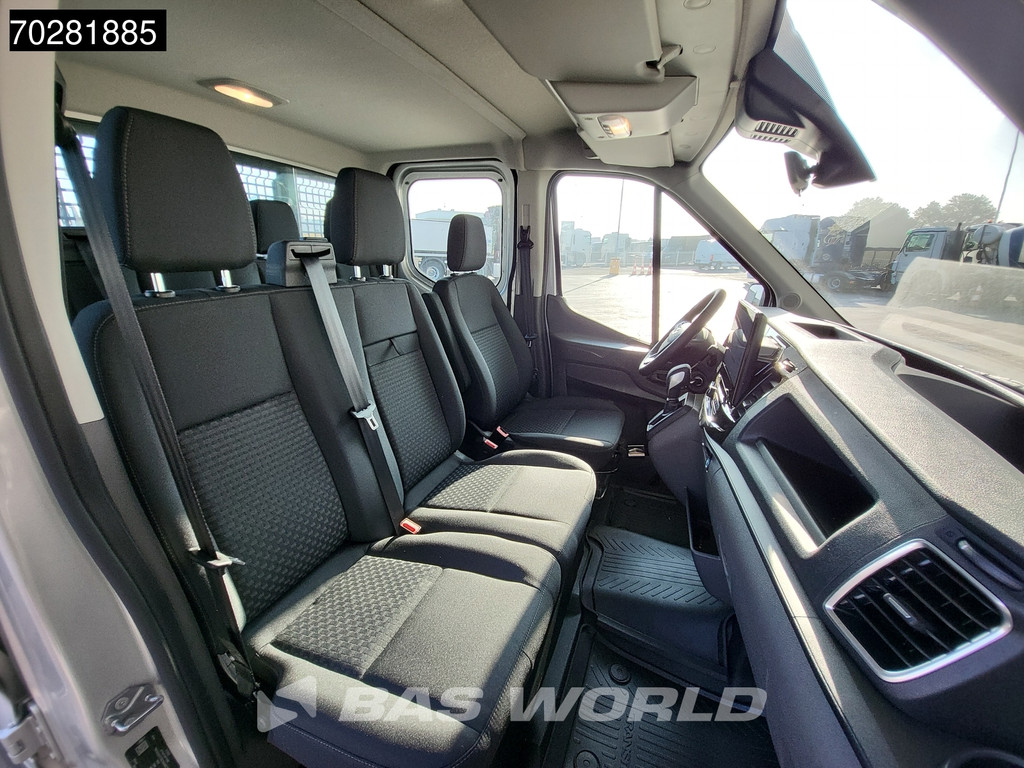 Ford Transit 170pk Automaat Dubbel Cabine 3500kg Trekhaak Open Laadbak Pritsche SYNC4 scherm CarPlay Camera Pickup Airco Trekhaak Cruise control 12