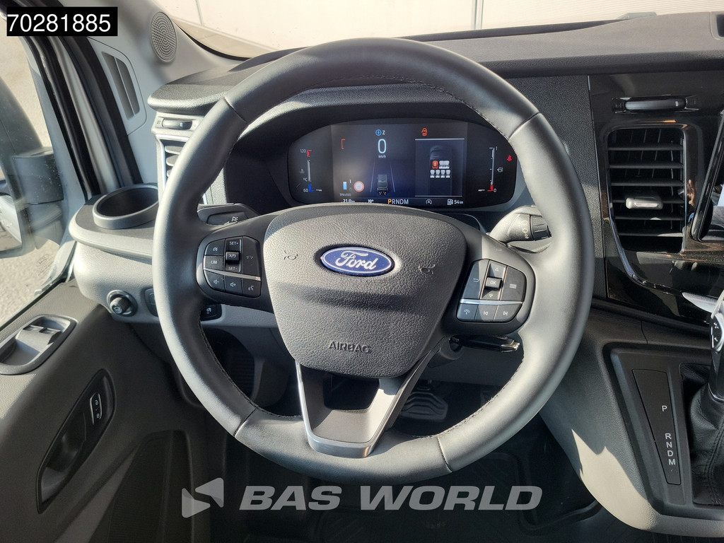 Ford Transit 170pk Automaat Dubbel Cabine 3500kg Trekhaak Open Laadbak Pritsche SYNC4 scherm CarPlay Camera Pickup Airco Trekhaak Cruise control 16
