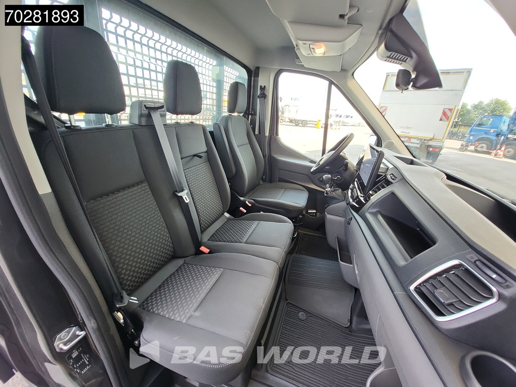 Ford Transit 170pk Open Laadbak Dubbellucht 3,5t Trekhaak Airco Cruise Camera Euro6 Pritsche Pickup Open Box Airco Trekhaak Cruise control 11