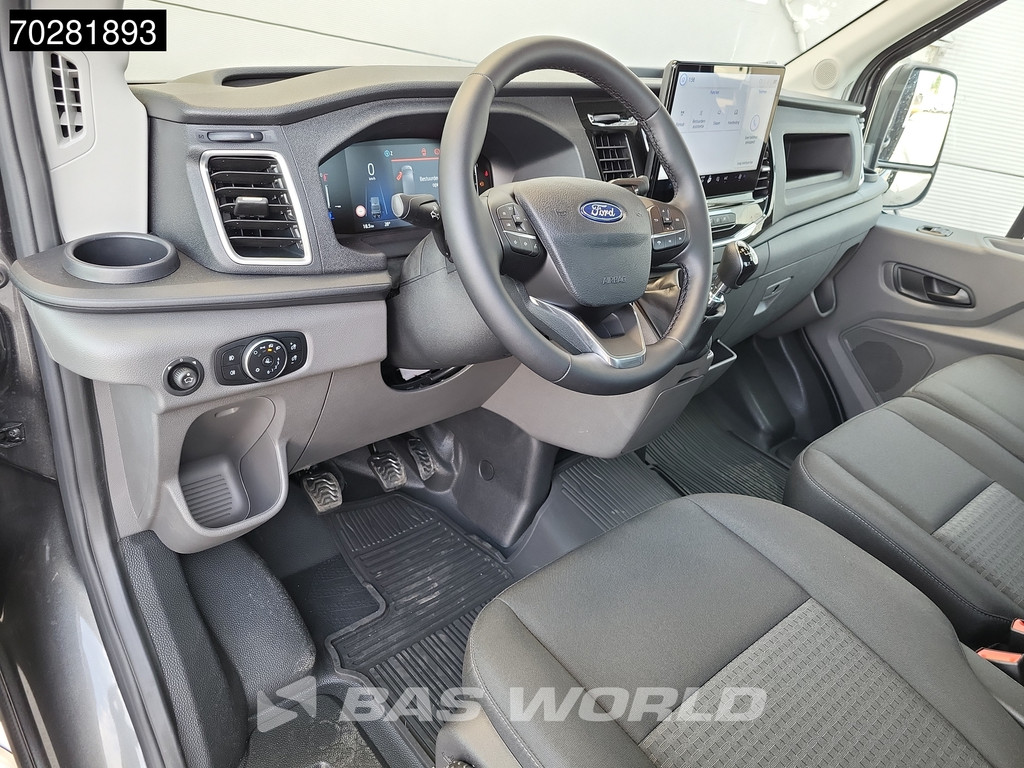 Ford Transit 170pk Open Laadbak Dubbellucht 3,5t Trekhaak Airco Cruise Camera Euro6 Pritsche Pickup Open Box Airco Trekhaak Cruise control 12