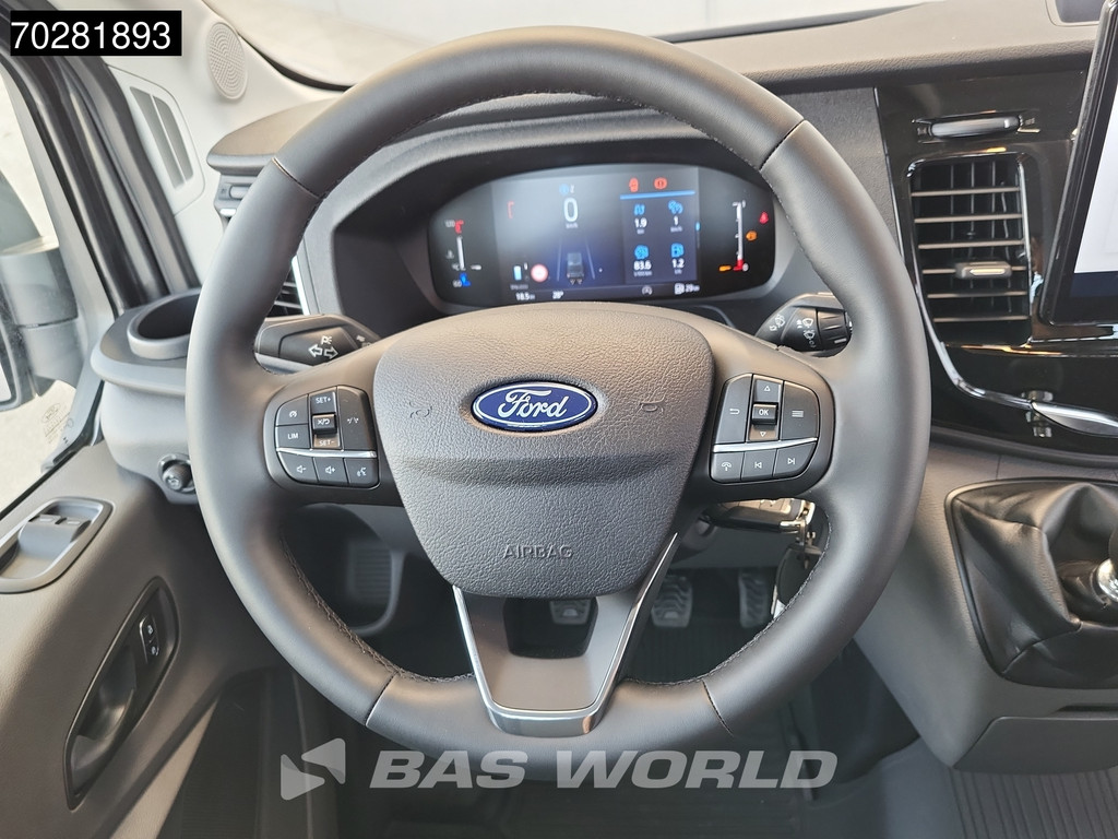 Ford Transit 170pk Open Laadbak Dubbellucht 3,5t Trekhaak Airco Cruise Camera Euro6 Pritsche Pickup Open Box Airco Trekhaak Cruise control 16