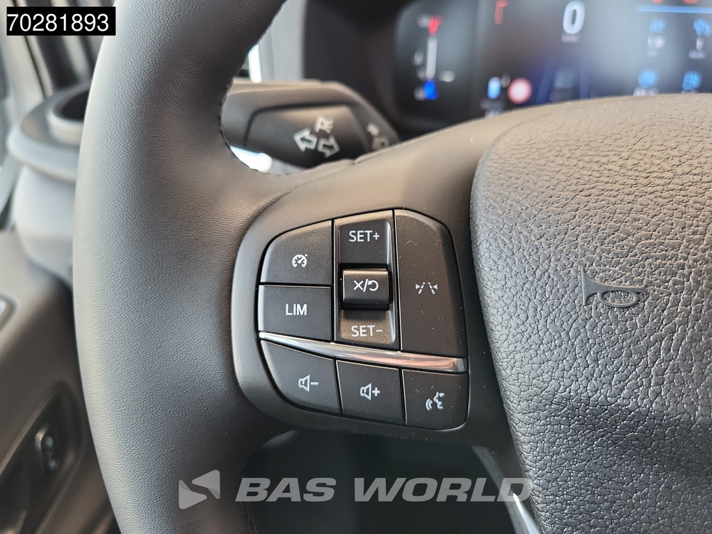 Ford Transit 170pk Open Laadbak Dubbellucht 3,5t Trekhaak Airco Cruise Camera Euro6 Pritsche Pickup Open Box Airco Trekhaak Cruise control 18