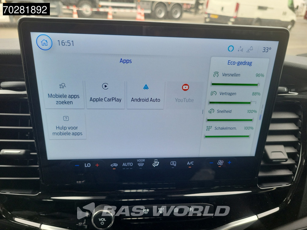 Ford Transit 170pk Open Laadbak Dubbellucht 3,5t Trekhaak Airco Cruise Camera SYNC4 scherm Euro6 Pritsche Pickup Open Box Airco Trekhaak Cruise control 13