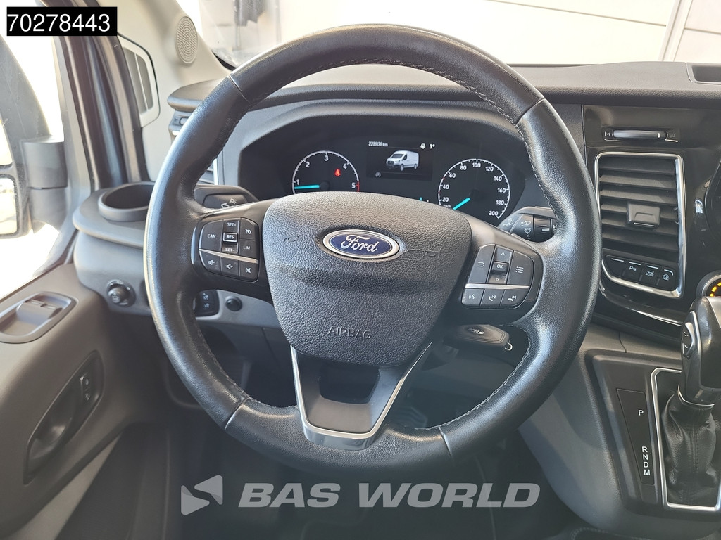 Ford Transit 185pk Automaat L3H2 Limited Edition Xenon Navi Airco Cruise 10 Scherm Camera Parkeersensoren L3 10m3 Airco Cruise control 17