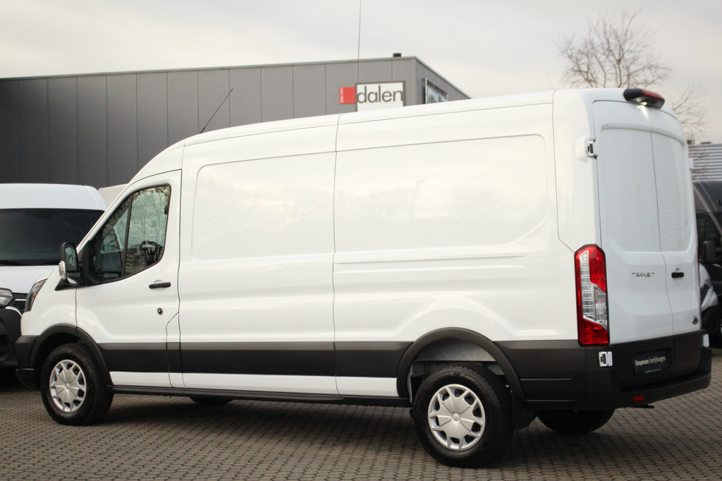 Ford Transit 350 2.0TDCI 165pk L3H2 Trend RWD | Automaat | 3500kg trekgewicht | Standkachel | Camera | Cruise | Lease 645,- p/m 11
