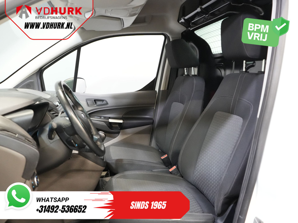 Ford Transit Connect 1.0 Ecoboost 100 pk Trend BENZINE BPM VRIJ! Standkachel/ Stoelverw./ PDC/ Cruise/ Trekhaak/ Airco 12