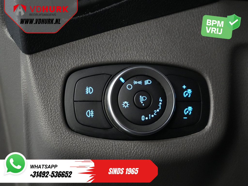 Ford Transit Connect 1.0 Ecoboost 100 pk Trend BENZINE BPM VRIJ! Standkachel/ Stoelverw./ PDC/ Cruise/ Trekhaak/ Airco 17
