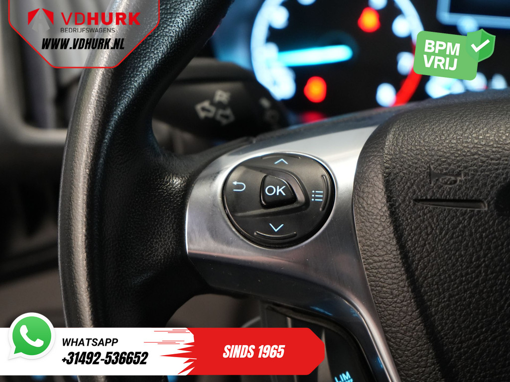 Ford Transit Connect 1.0 Ecoboost 100 pk Trend BENZINE BPM VRIJ! Standkachel/ Stoelverw./ PDC/ Cruise/ Trekhaak/ Airco 19
