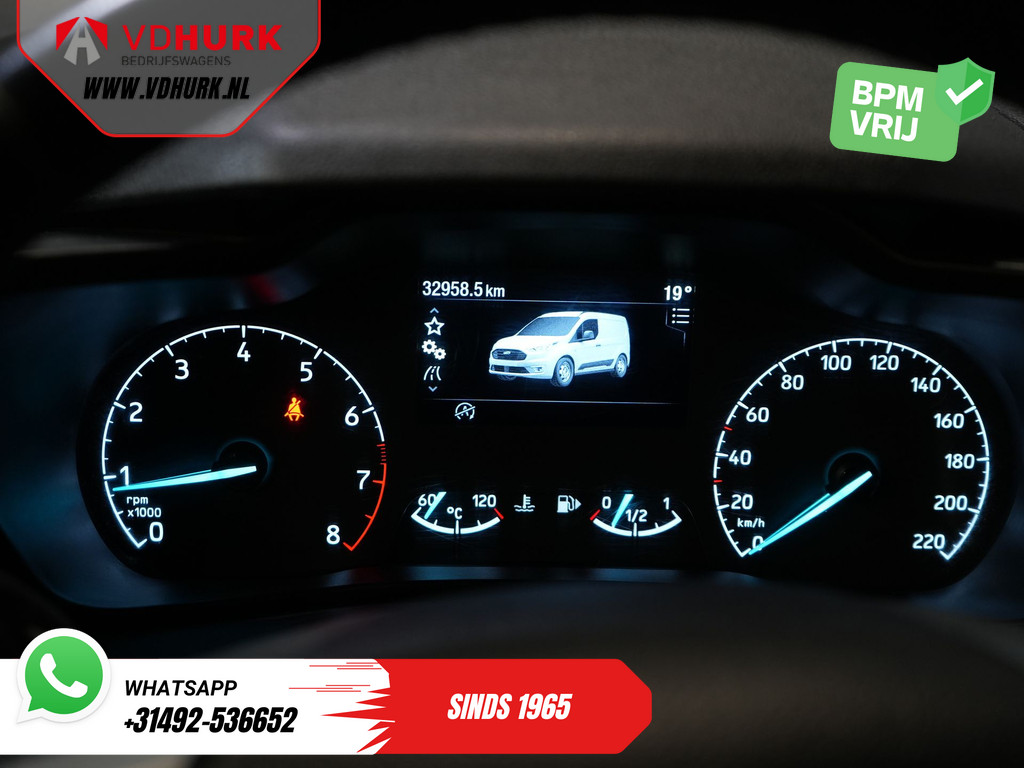 Ford Transit Connect 1.0 Ecoboost 100 pk Trend BENZINE BPM VRIJ! Standkachel/ Stoelverw./ PDC/ Cruise/ Trekhaak/ Airco 20