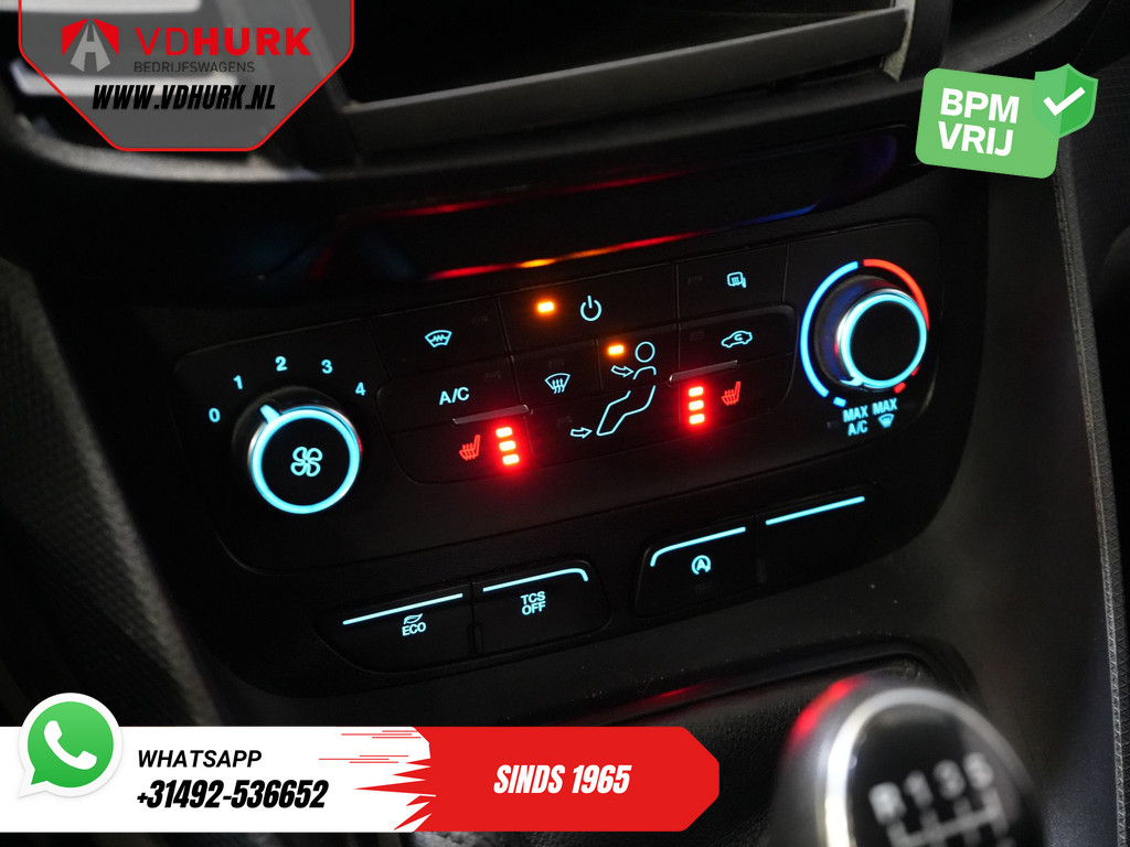 Ford Transit Connect 1.0 Ecoboost 100 pk Trend BENZINE BPM VRIJ! Standkachel/ Stoelverw./ PDC/ Cruise/ Trekhaak/ Airco 21