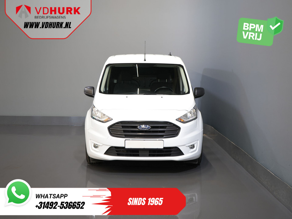 Ford Transit Connect 1.0 Ecoboost 100 pk Trend BENZINE BPM VRIJ! Standkachel/ Stoelverw./ PDC/ Cruise/ Trekhaak/ Airco 7