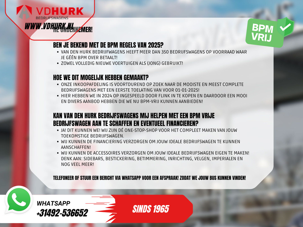 Ford Transit Connect 1.0 Ecoboost 100 pk Trend BENZINE BPM VRIJ! Standkachel/ Stoelverw./ PDC/ Cruise/ Trekhaak/ Airco 8