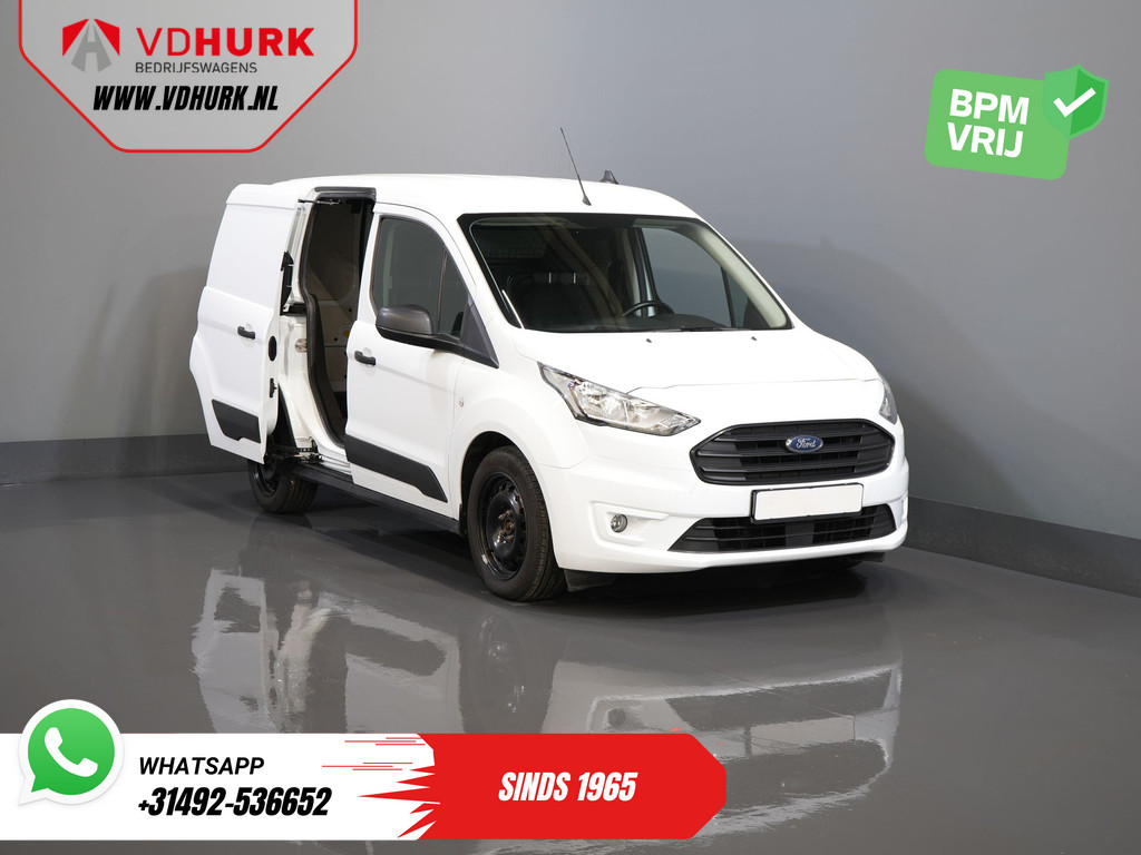 Ford Transit Connect 1.0 Ecoboost 100 pk Trend BENZINE BPM VRIJ! Standkachel/ Stoelverw./ PDC/ Cruise/ Trekhaak/ Airco 9