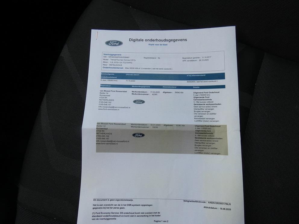 Ford Transit Connect 1.0 Ecoboost L2 Trend* airco* camera* 13