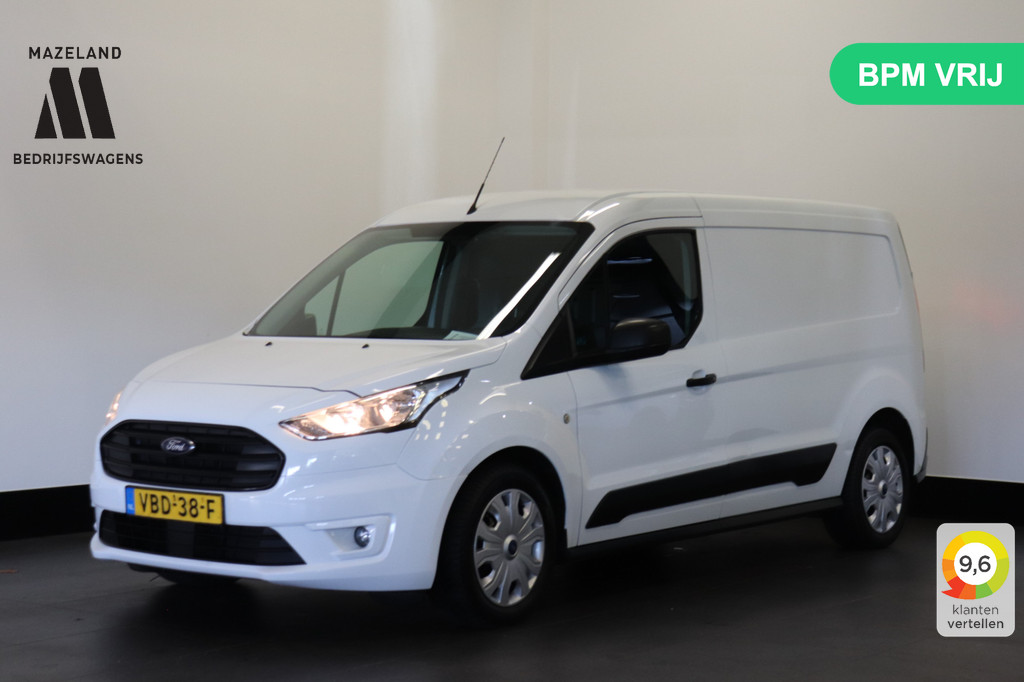 Ford Transit Connect 1.5 EcoBlue 100PK L2 - EURO 6 - Airco - Cruise - Trekhaak - €8.950,- Excl.