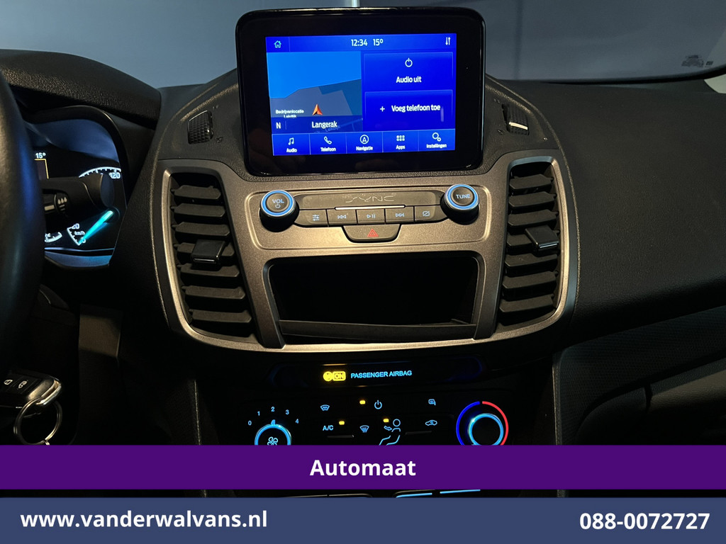 Ford Transit Connect 1.5 EcoBlue 100pk Automaat L2H1 Euro6 Airco | Navigatie | Cruisecontrol | Camera Parkeersensoren, Trekhaak, Sidebars, verwarmde voorruit 8