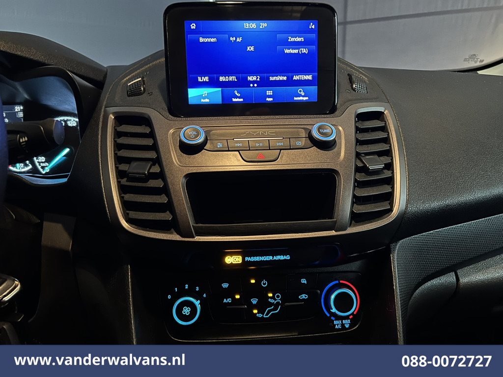 Ford Transit Connect 1.5 EcoBlue 100pk L1H1 Euro6 Airco | Camera | Apple Carplay | Android Auto | Trekhaak | LM velgen Verwarmde voorruit, Parkeersensoren 17