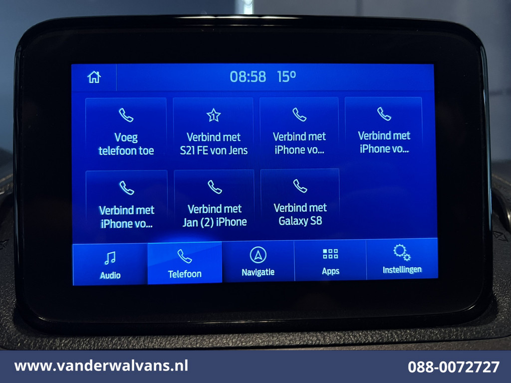 Ford Transit Connect 1.5 EcoBlue 100pk L1H1 Euro6 Airco | Camera | Navigatie | Android Auto Trekhaak, Verwarmde Voorruit, Stoelverwarming, Parkeersensoren 15