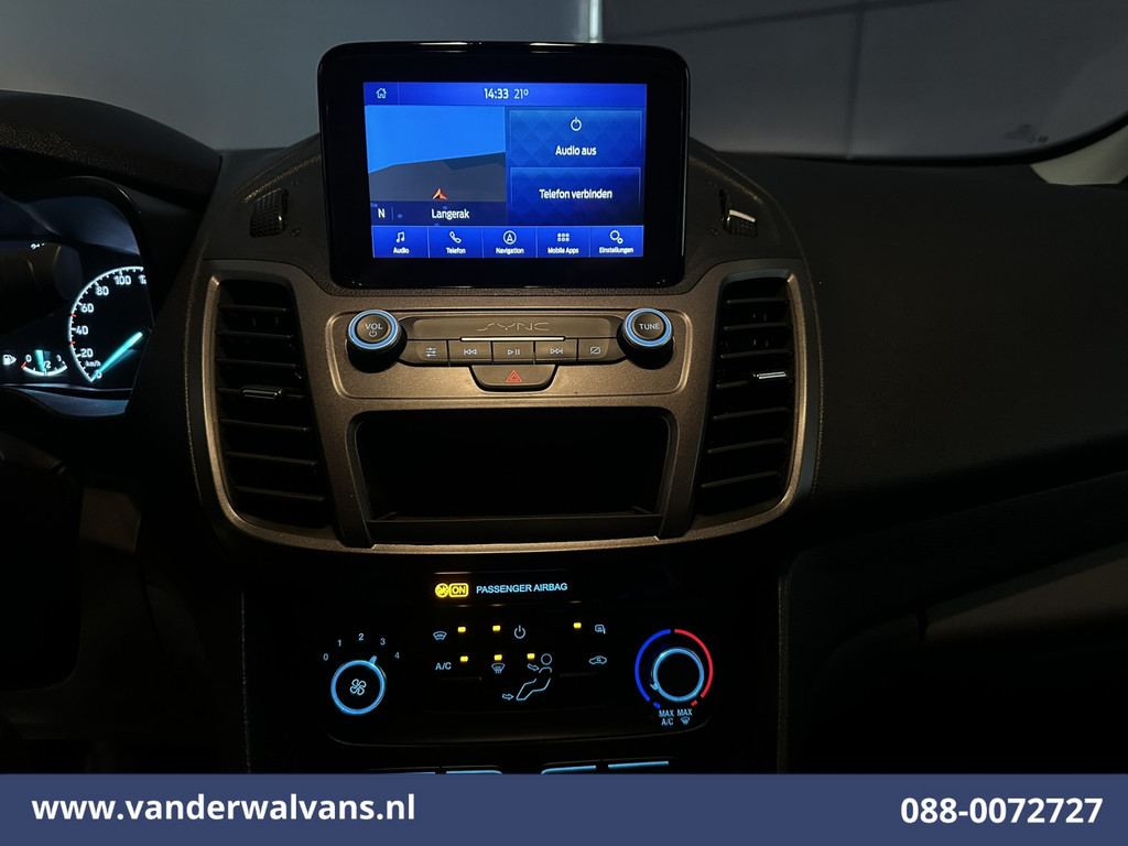 Ford Transit Connect 1.5 EcoBlue 100pk L1H1 Euro6 Airco | Camera | Navigatie | Apple Carplay | Android Auto 1350kg Trekhaak, Parkeersensoren 15