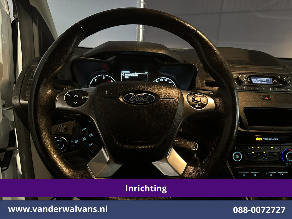 Ford Transit Connect 1.5 EcoBlue 100pk L1H1 Inrichting Euro6 Airco | Cruisecontrol | Verwarmde Voorruit Sidebars, Parkeersensoren 15