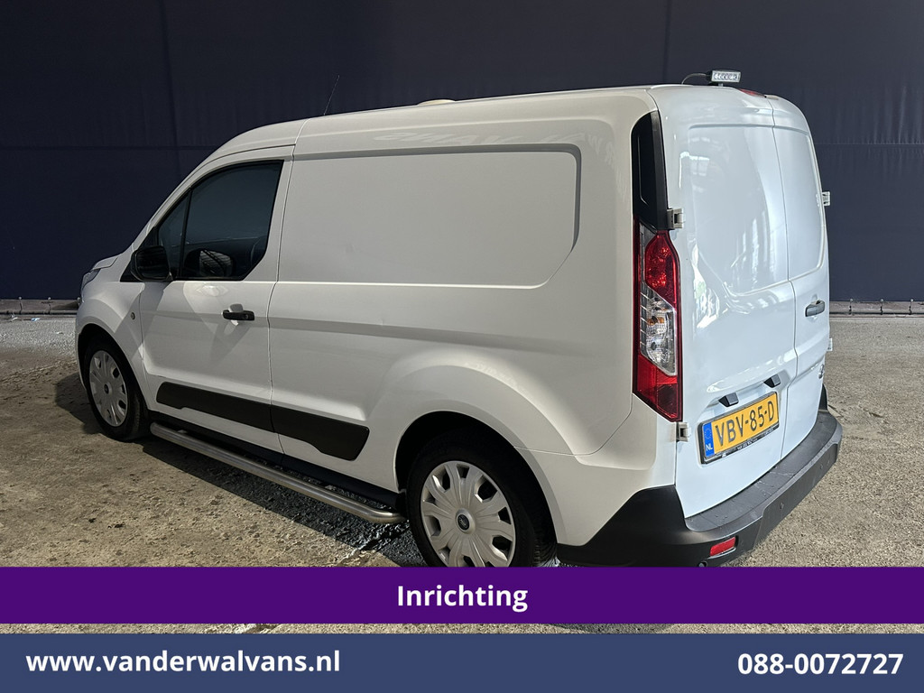 Ford Transit Connect 1.5 EcoBlue 100pk L1H1 Inrichting Euro6 Airco | Cruisecontrol | Verwarmde Voorruit Sidebars, Parkeersensoren 8