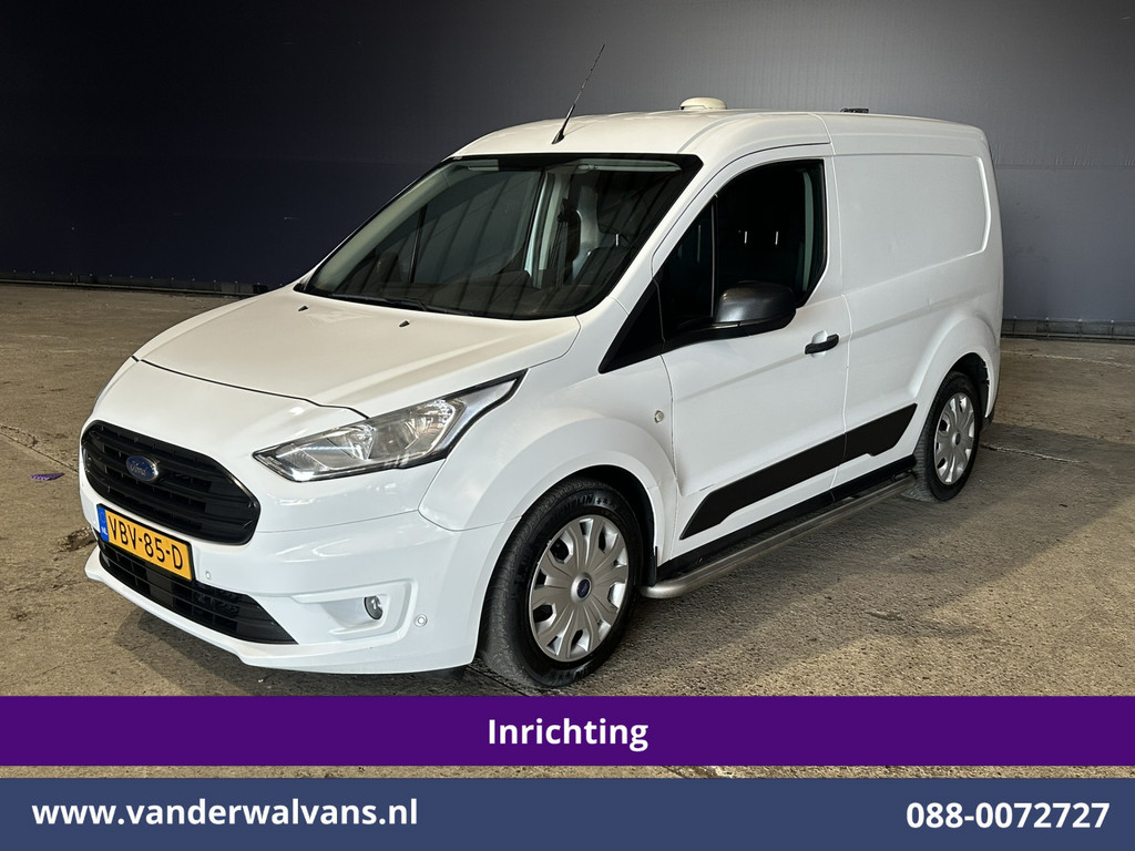 Ford Transit Connect 1.5 EcoBlue 100pk L1H1 Inrichting Euro6 Airco | Cruisecontrol | Verwarmde Voorruit Sidebars, Parkeersensoren 9