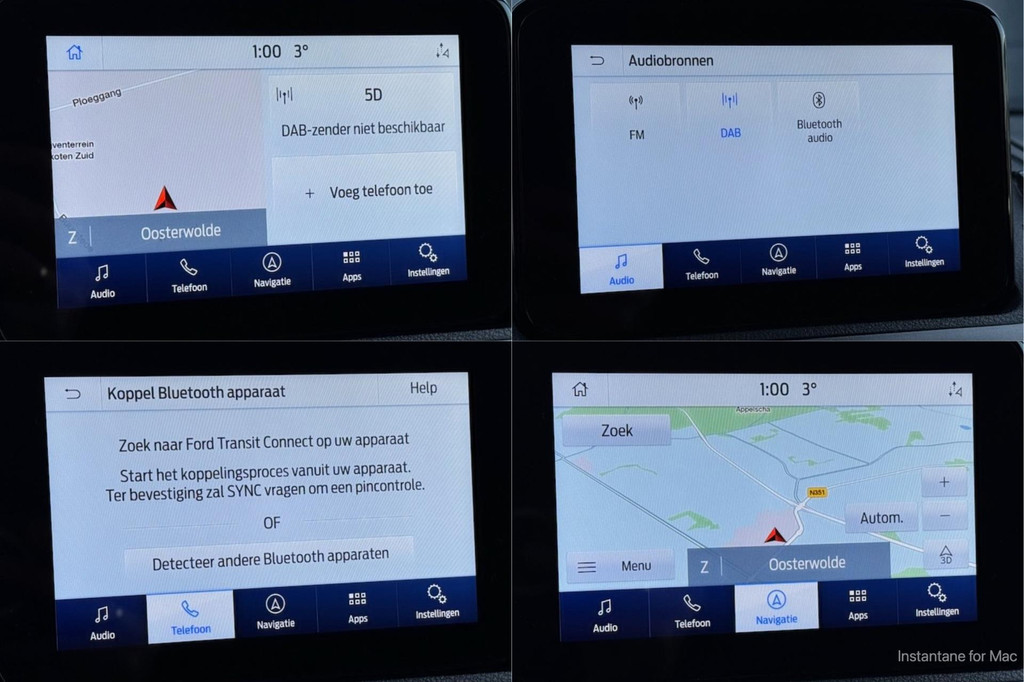 Ford Transit Connect 1.5 EcoBlue 100pk L1 Trend | Airco | 3-Zits | Camera | Navi | PDC | Bluetooth | Schuifdeur | Blazer Blue 20
