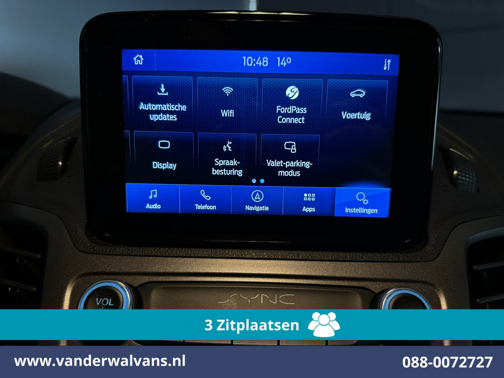 Ford Transit Connect 1.5 EcoBlue 100pk L2H1 Euro6 Airco | 3-Zits | Camera | Navigatie | Verwarmde voorruit Parkeersensoren, Bijrijdersbank 15