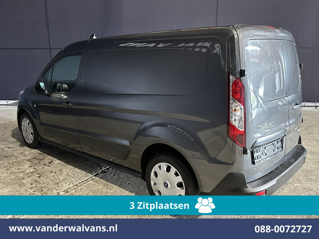Ford Transit Connect 1.5 EcoBlue 100pk L2H1 Euro6 Airco | 3-Zits | Camera | Navigatie | Verwarmde voorruit Parkeersensoren, Bijrijdersbank 8