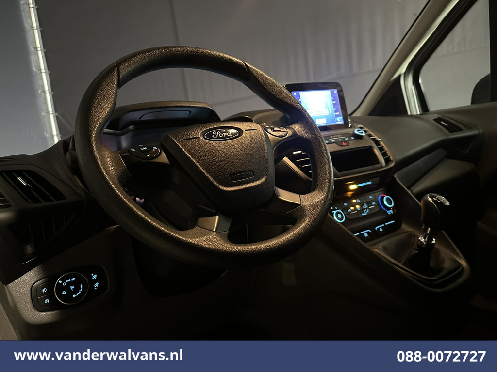Ford Transit Connect 1.5 EcoBlue 100pk L2H1 Euro6 Airco | Camera | Navigatie | Trekhaak | LM velgen Parkeersensoren, Bumper in de kleur, Verwarmde voorruit, Zijdeur 14
