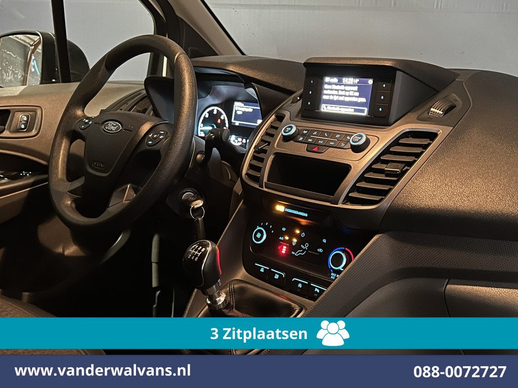 Ford Transit Connect 1.5 EcoBlue 101pk L1H1 Euro6 Airco | 3-Zits | Trekhaak | Stoelverwarming | Verwarmde voorruit Parkeersensoren, Bijrijdersbank 11